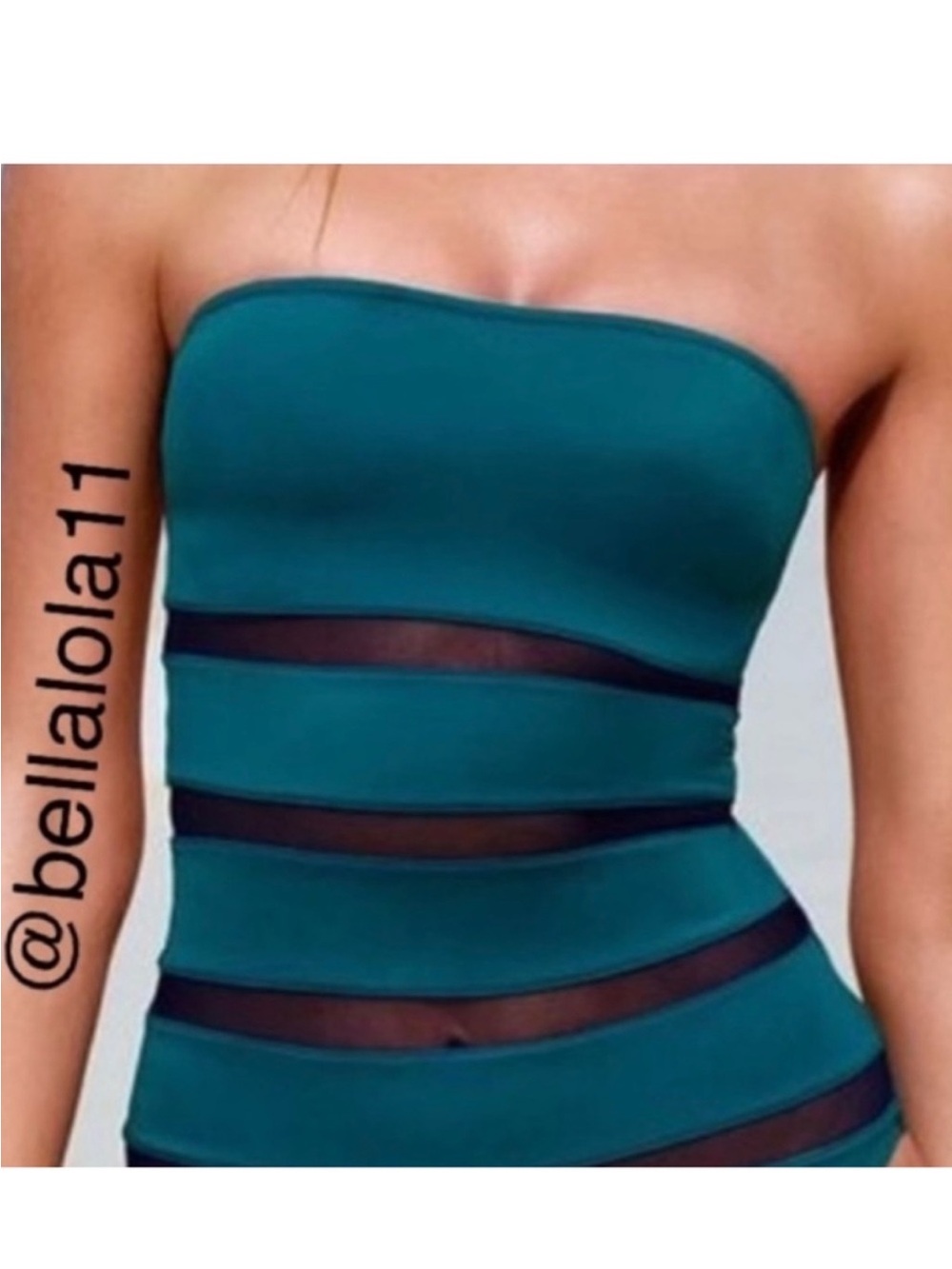 NEW Victoria's Secret strapless onepiece - Picture 2 of 3
